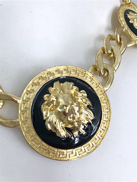 lion head versace|Versace lion heads.